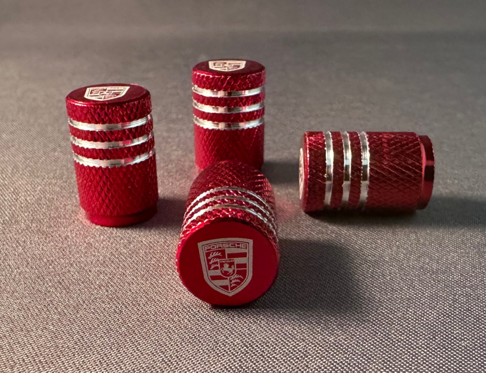 4x Tire Valve Caps | for Porsche image 0