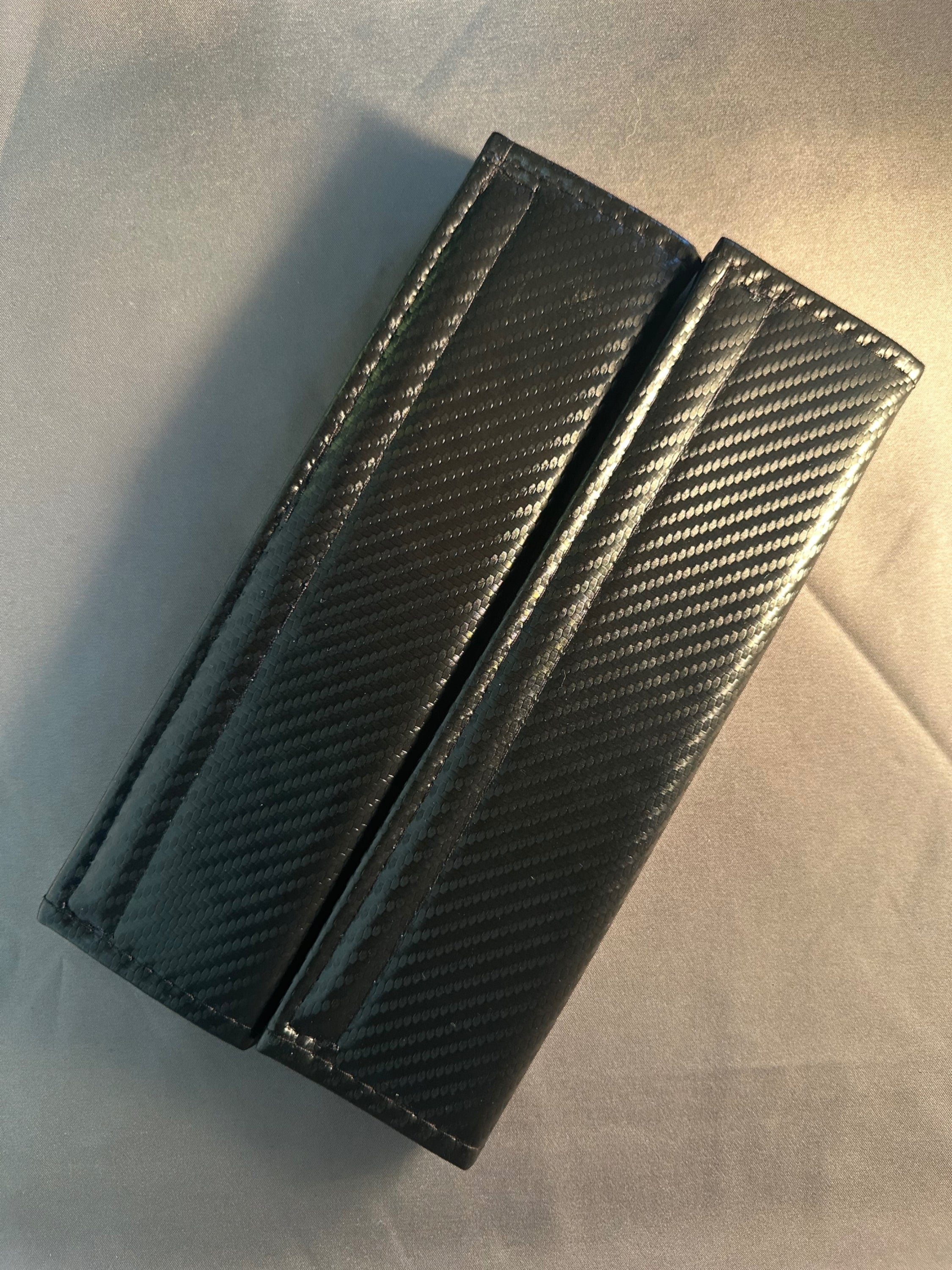 2x Seatbelt Cover Carbon Fiber Look | for Toyota image 1