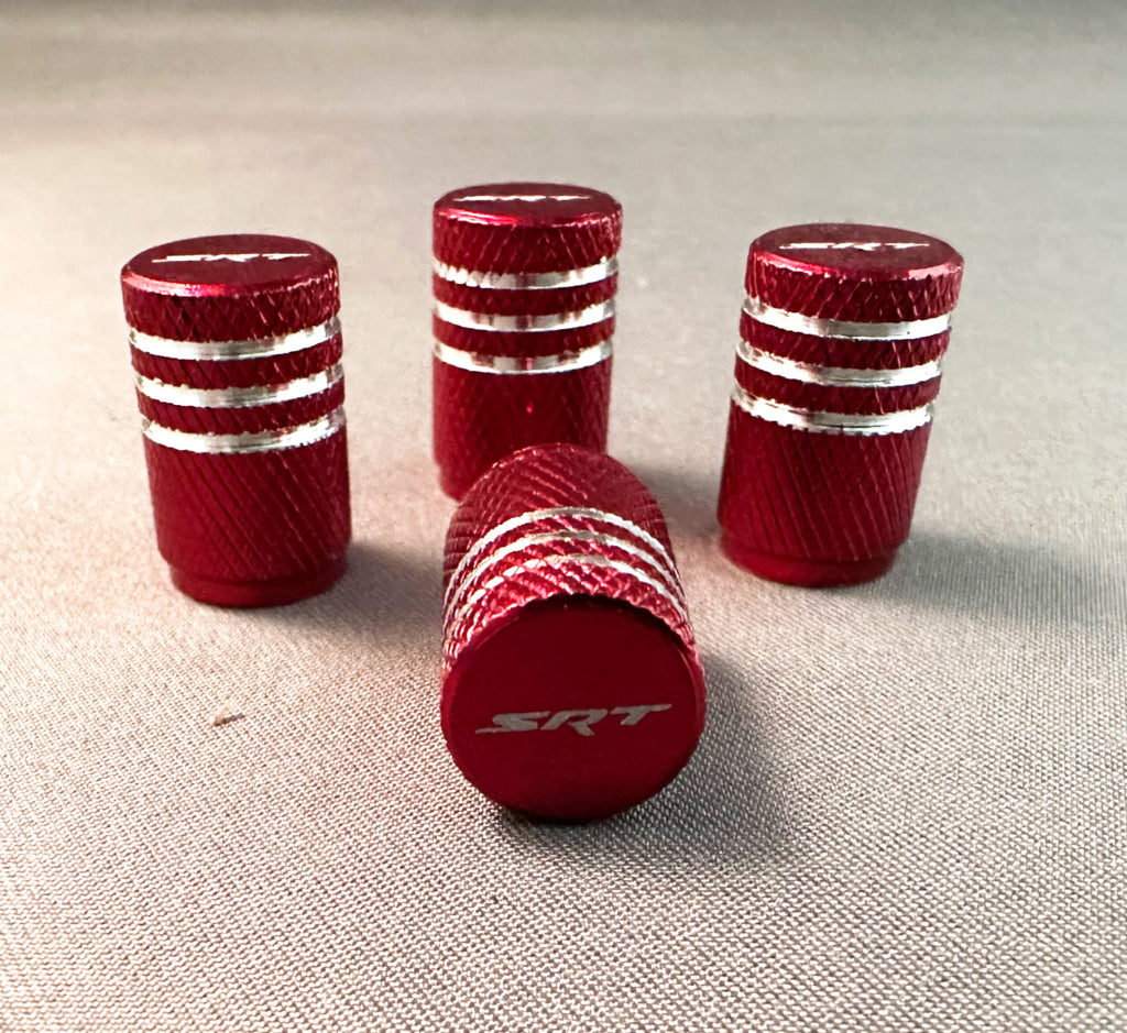 4x Tire Valve Caps | for Dodge SRT image 2