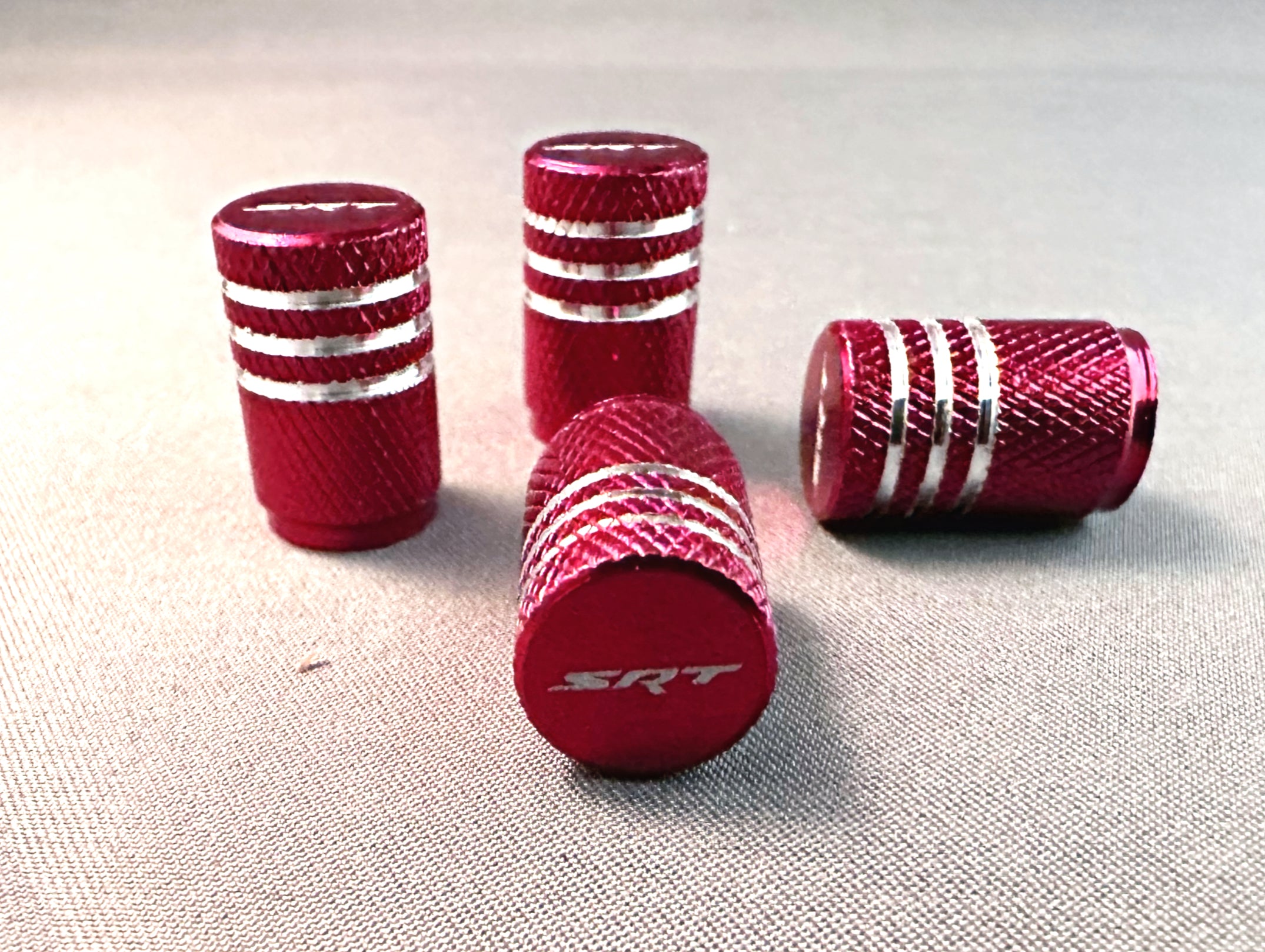 4x Tire Valve Caps | for Dodge SRT image 3