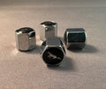 4x Chrome Tire Valve Caps | for Ford Mustang image 0