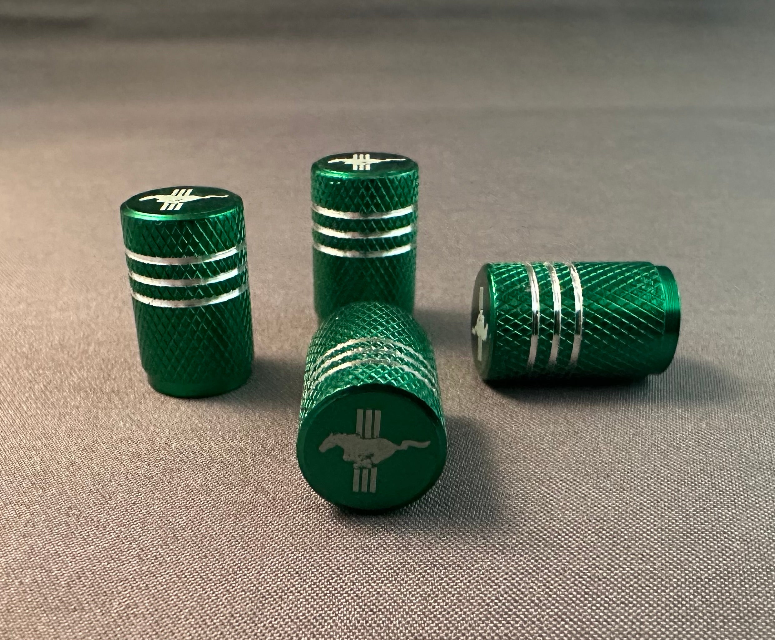 4x Tire Valve Caps | for Ford Mustang image 4