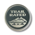Trail Rated 4x4 Badge | for Jeep - Gray image 0