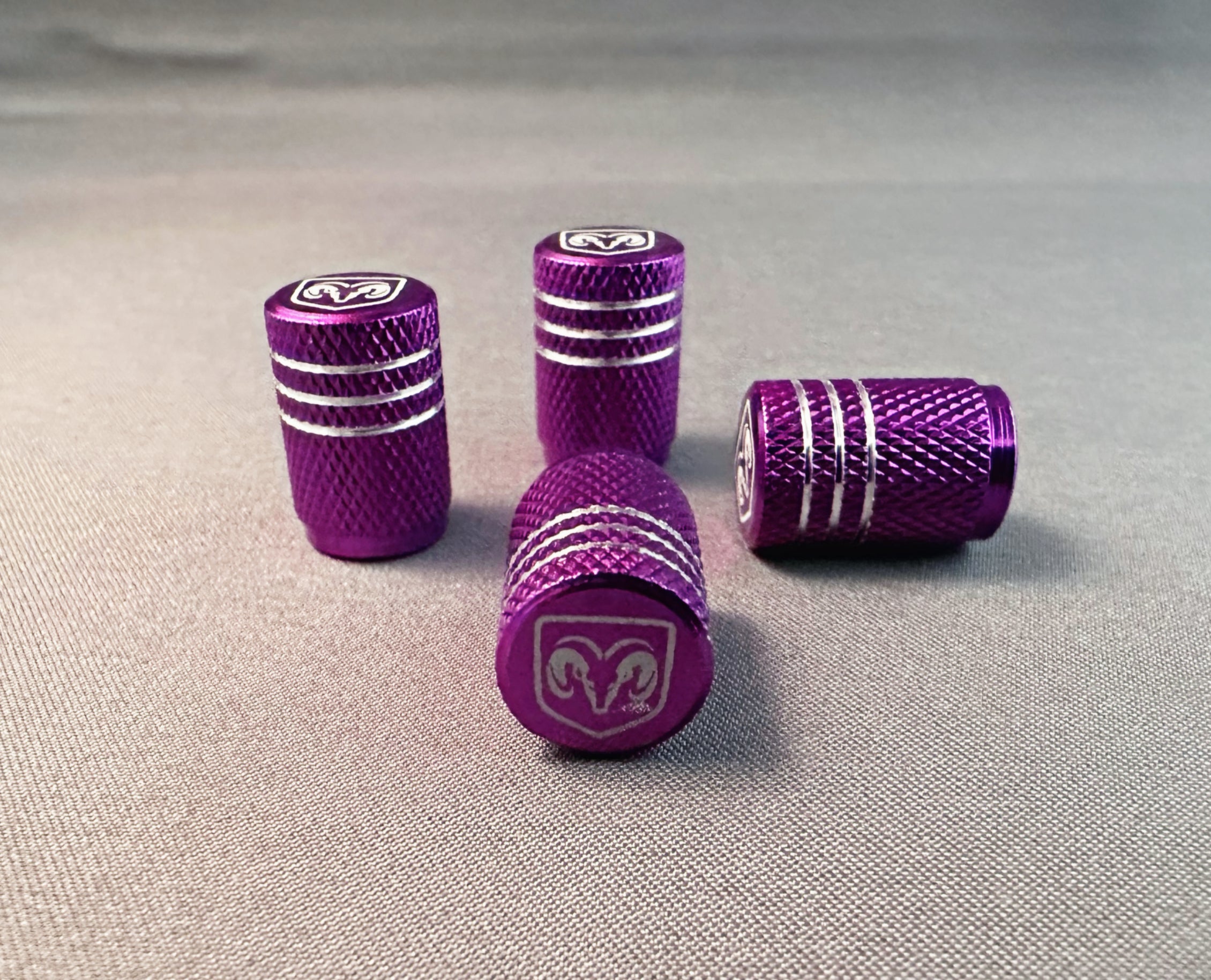 4x Tire Valve Caps | for Dodge RAM image 3