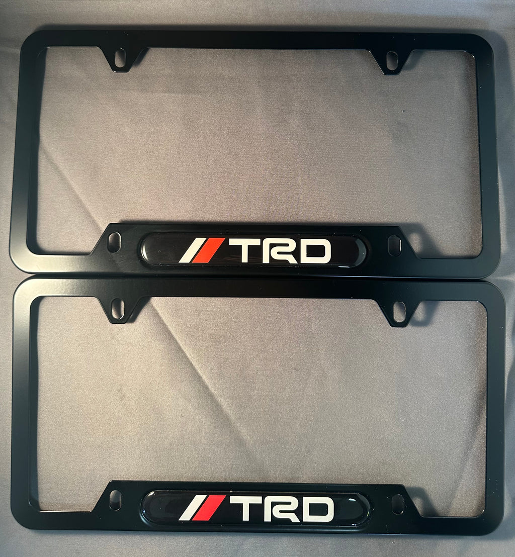 2x License Plate Holder | for Toyota TRD image 0