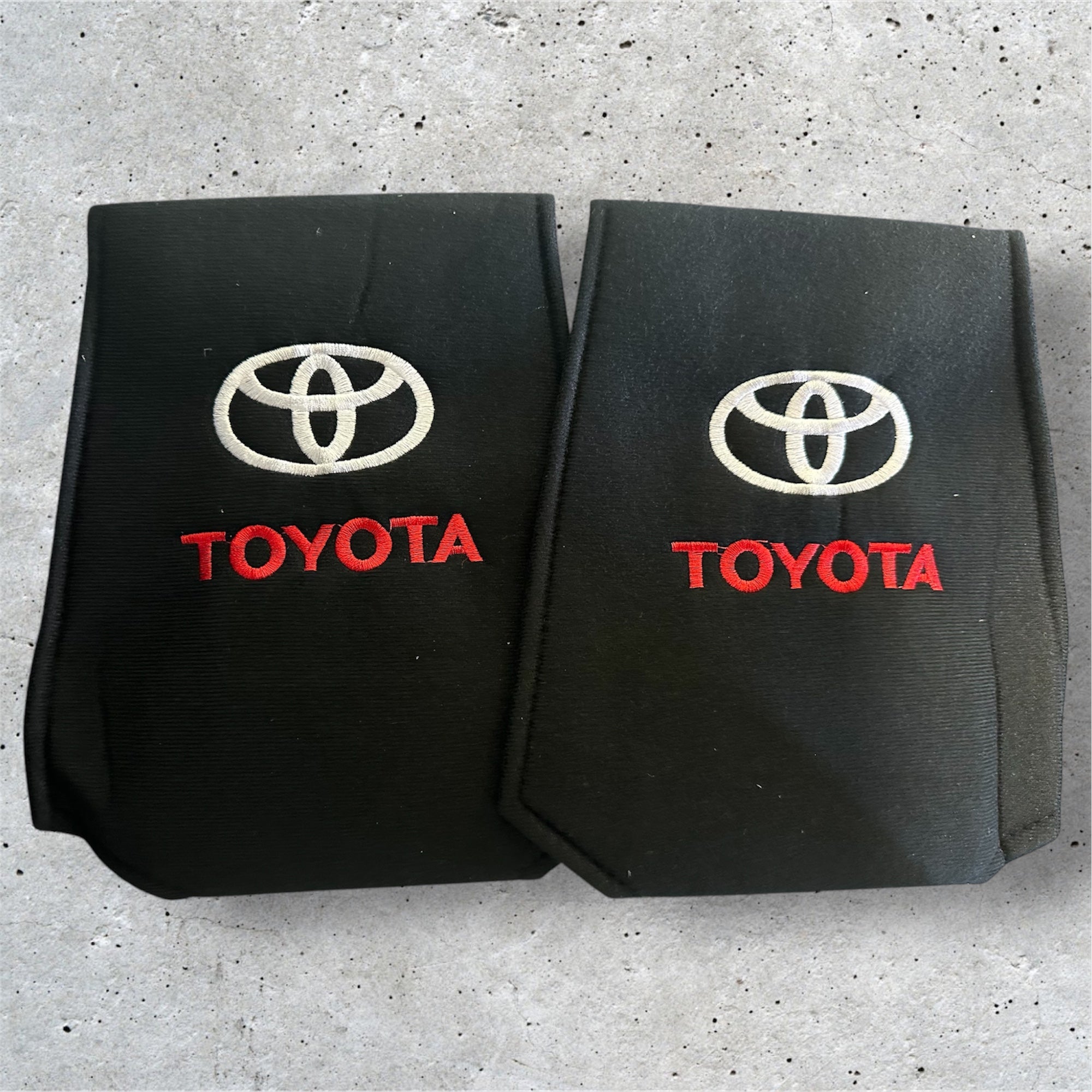 2x Headrest Covers | for Toyota image 0