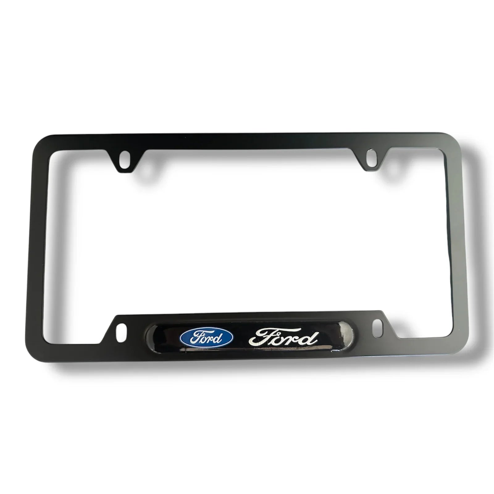 Black License Plate Frame | for Ford image 0