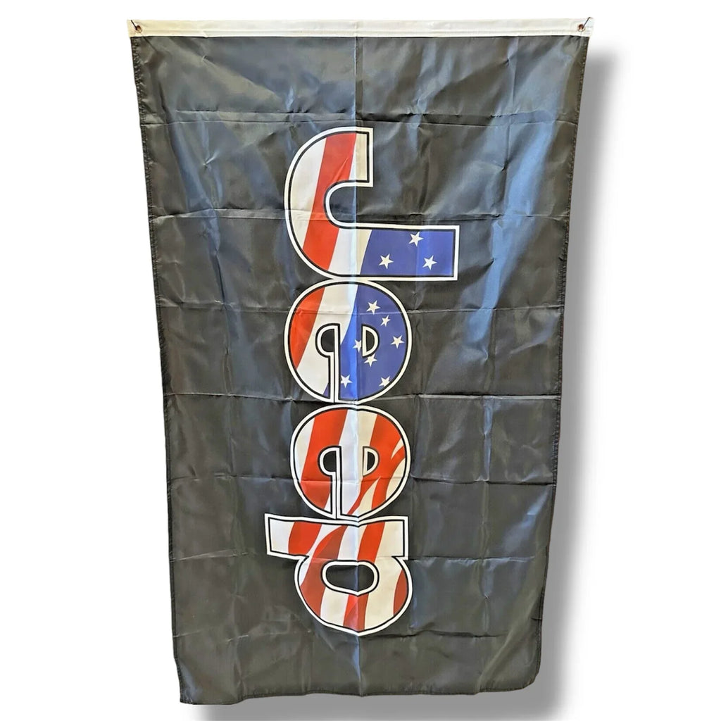 USA Garage Banner Flag | for Jeep image 0