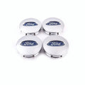 4x Chrome Center Wheel Caps | for Ford image 0