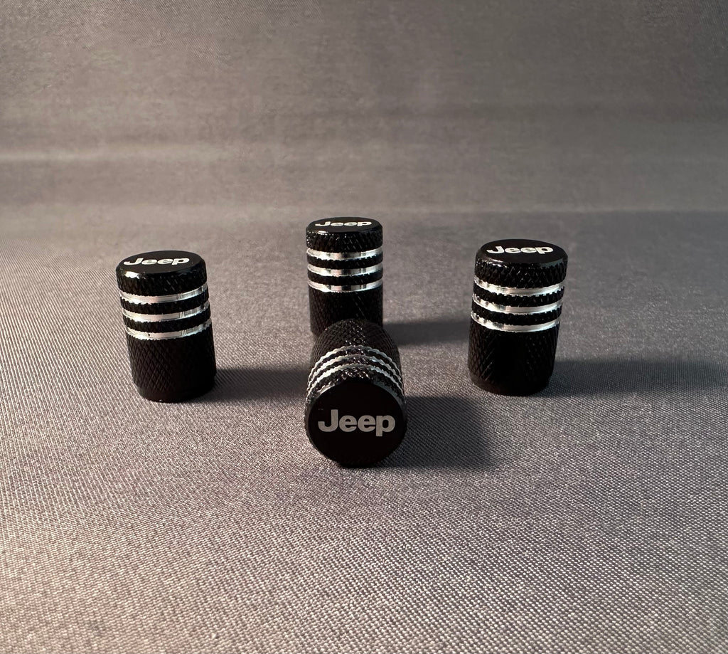 4x Tire Valve Caps | for Jeep image 1