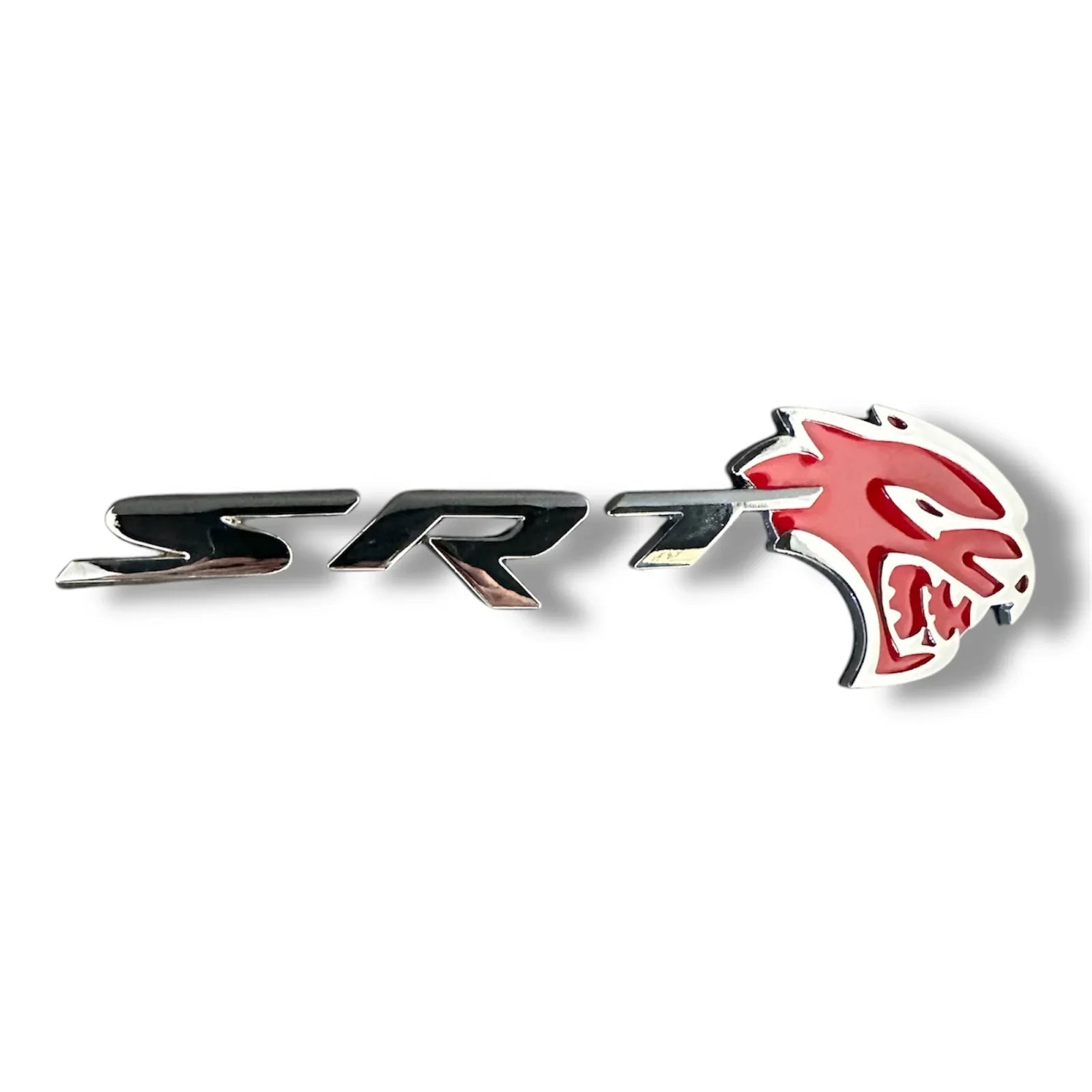 Chrome/Red Emblem | for Dodge Hellcat image 0
