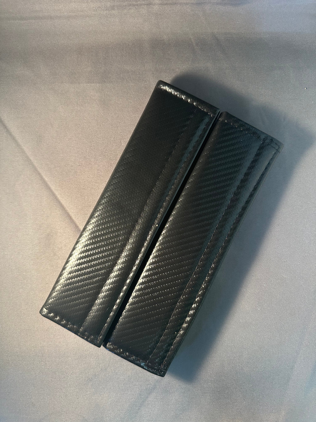 2x Seatbelt Covers Carbon Fiber Look | for Cadillac image 1