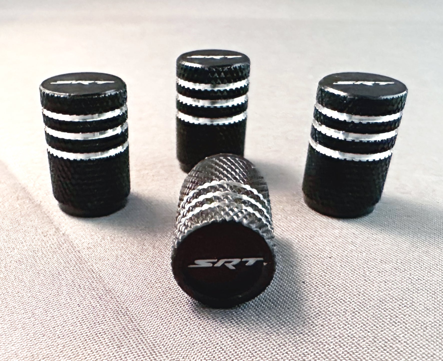 4x Tire Valve Caps | for Dodge SRT image 1