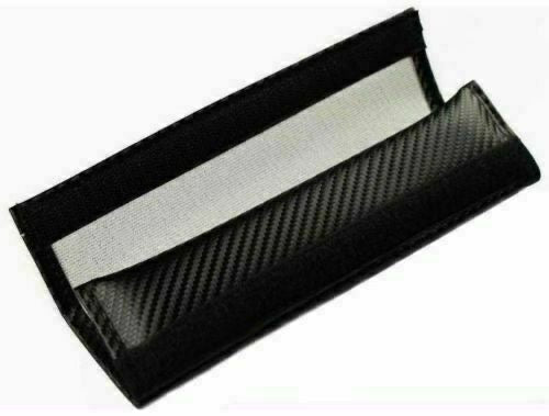 2x Seatbelt Cover Carbon Fiber Look | for Chevrolet image 2