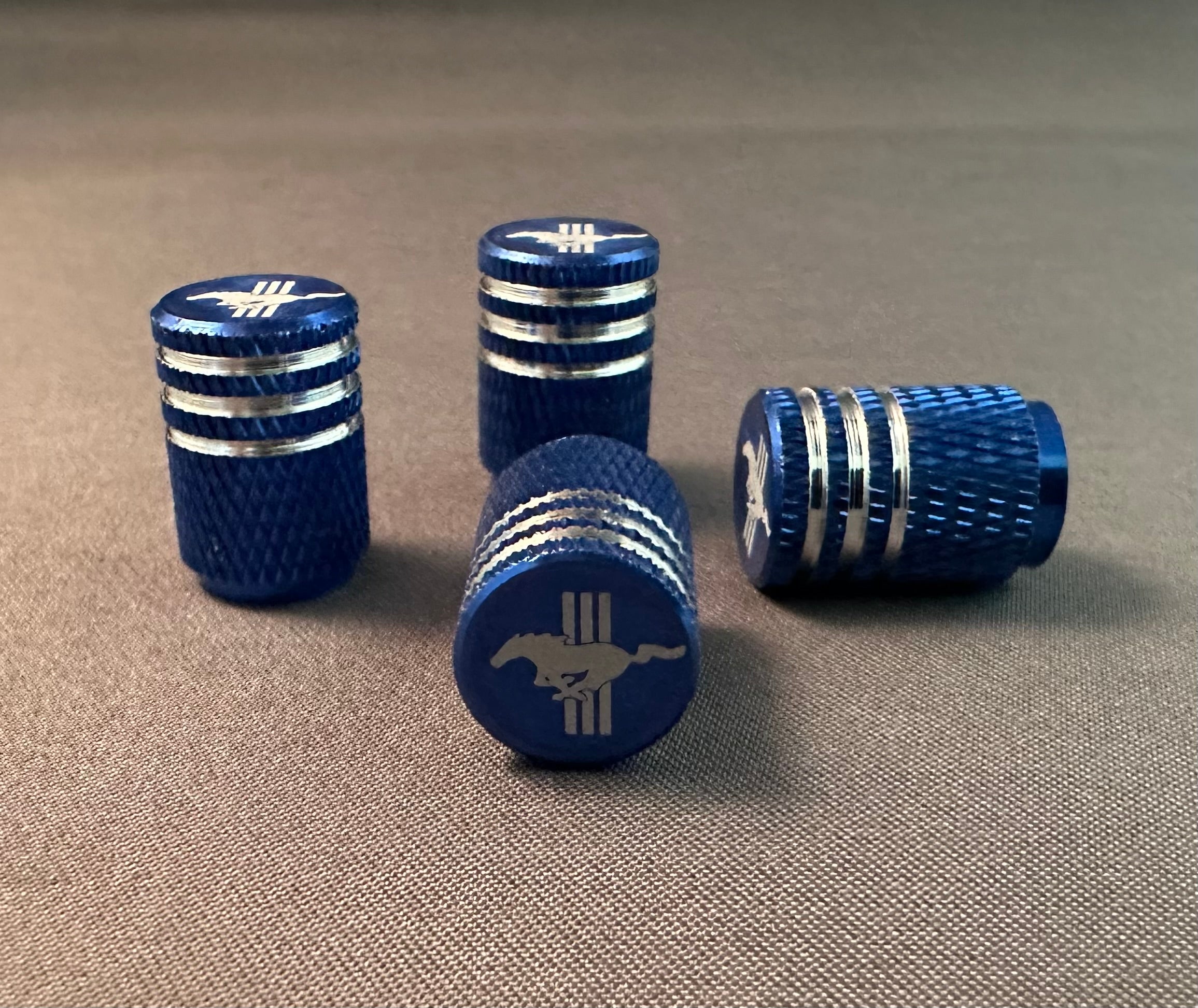 4x Tire Valve Caps | for Ford Mustang image 2
