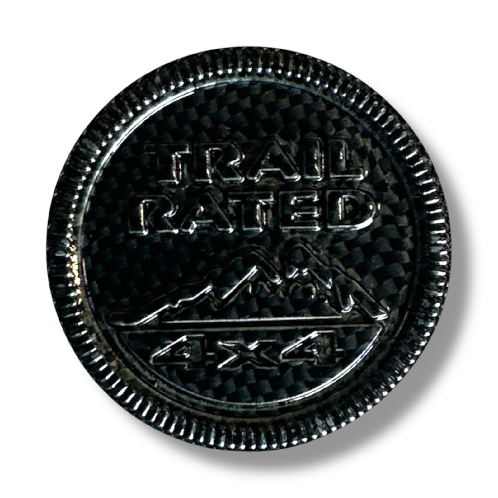 Trail Rated 4x4 Badge | Jeep - Black/Carbon image 0