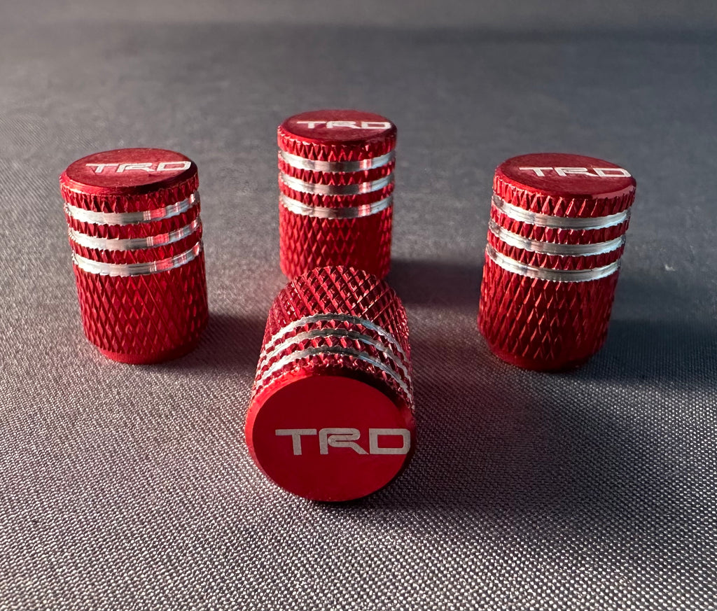 4x Tire Valve Caps | for Toyota image 1