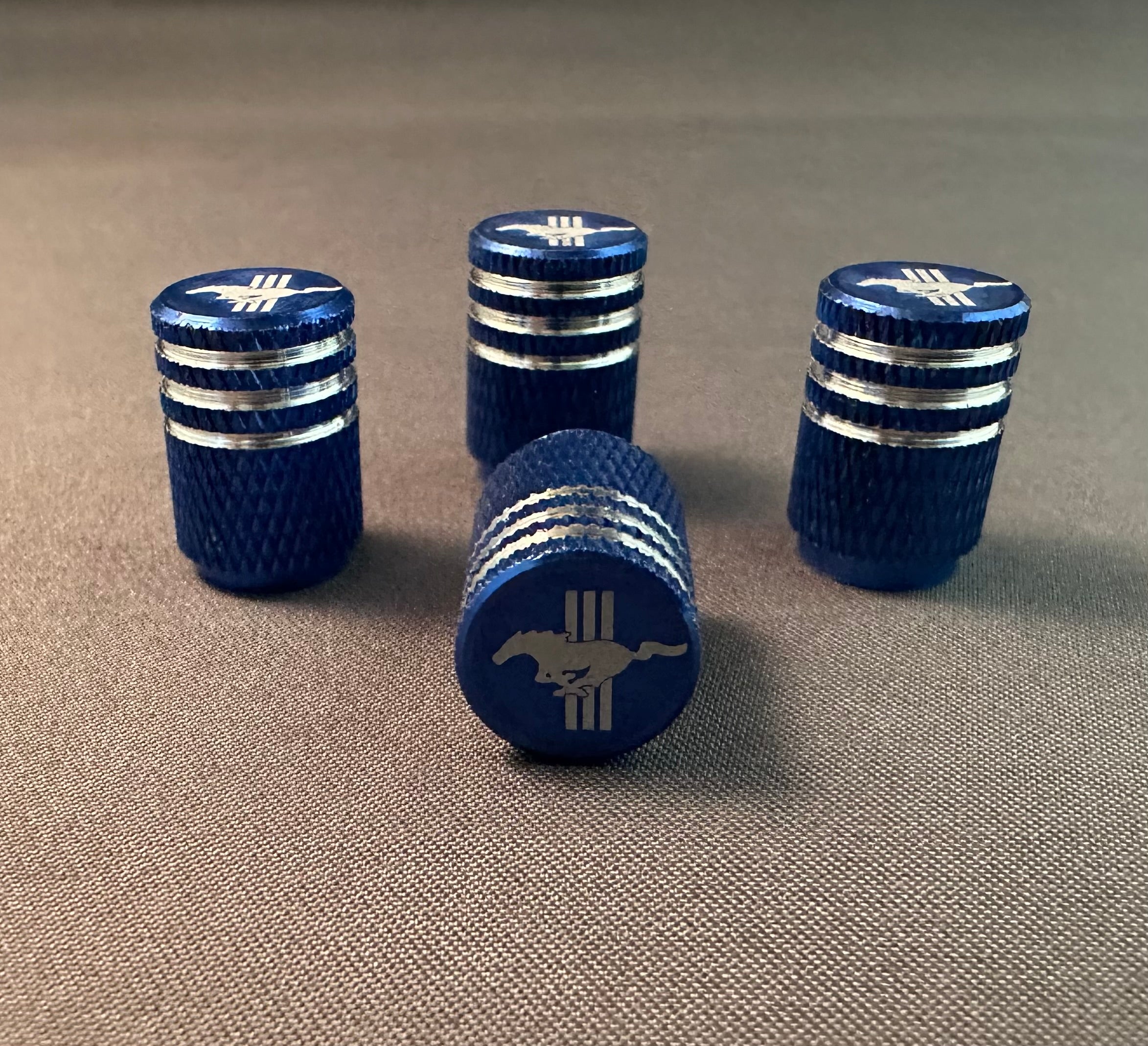 4x Tire Valve Caps | for Ford Mustang image 3
