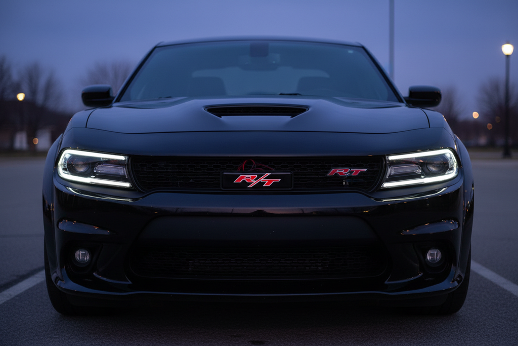 Dodge R/T LED Glowing Grille Emblem