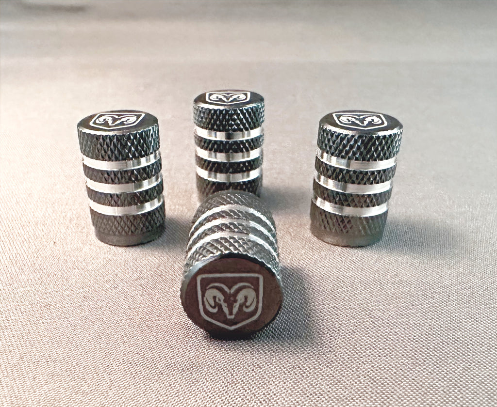 4x Tire Valve Caps | for Dodge RAM image 9