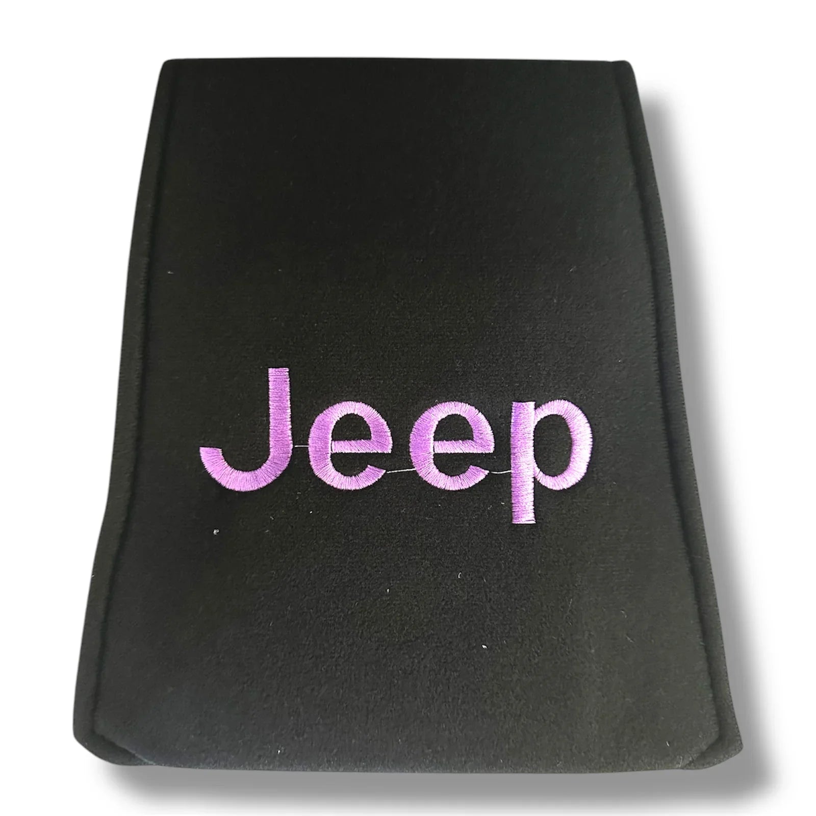 2x Purple Headrest Covers | for Jeep image 0