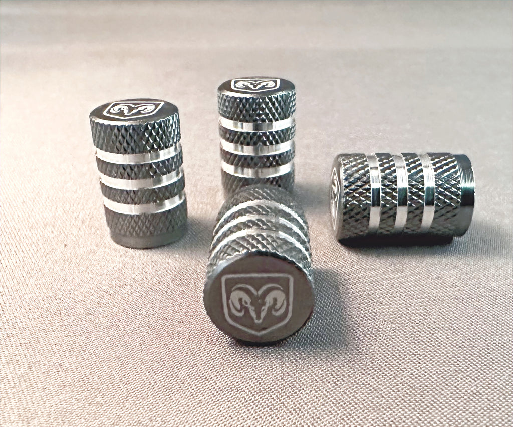 4x Tire Valve Caps | for Dodge RAM image 8