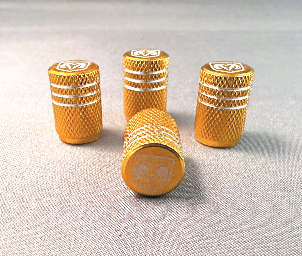 4x Tire Valve Caps | for Dodge RAM image 4