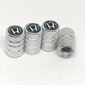 4x Chrome Tire Valve Caps | for Honda image 0