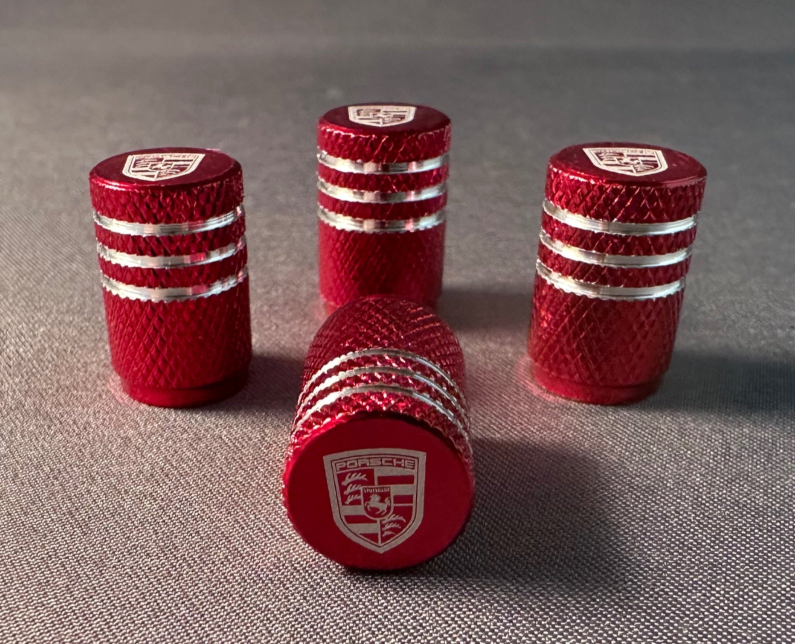 4x Tire Valve Caps | for Porsche image 1