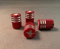 4x Tire Valve Caps | for Ford Mustang image 0