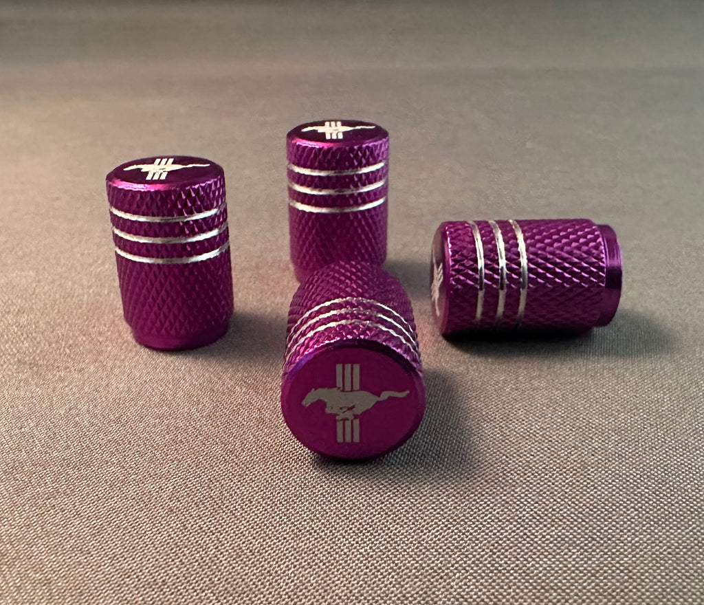 4x Tire Valve Caps | for Ford Mustang image 6